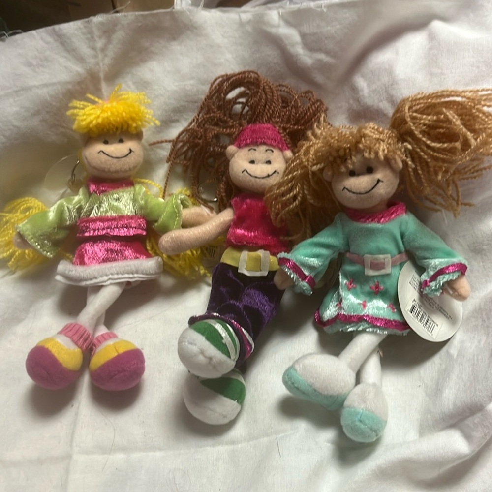 Small plush key chains